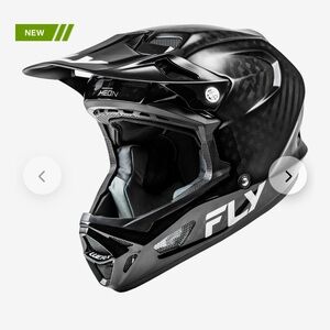 FLY RACING Carbon WERX -R Fiber Black Helmet
